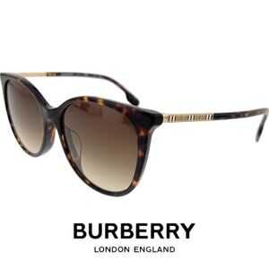NWT Burberry Sunglasses - Classic Plaid Print - Authentic with case